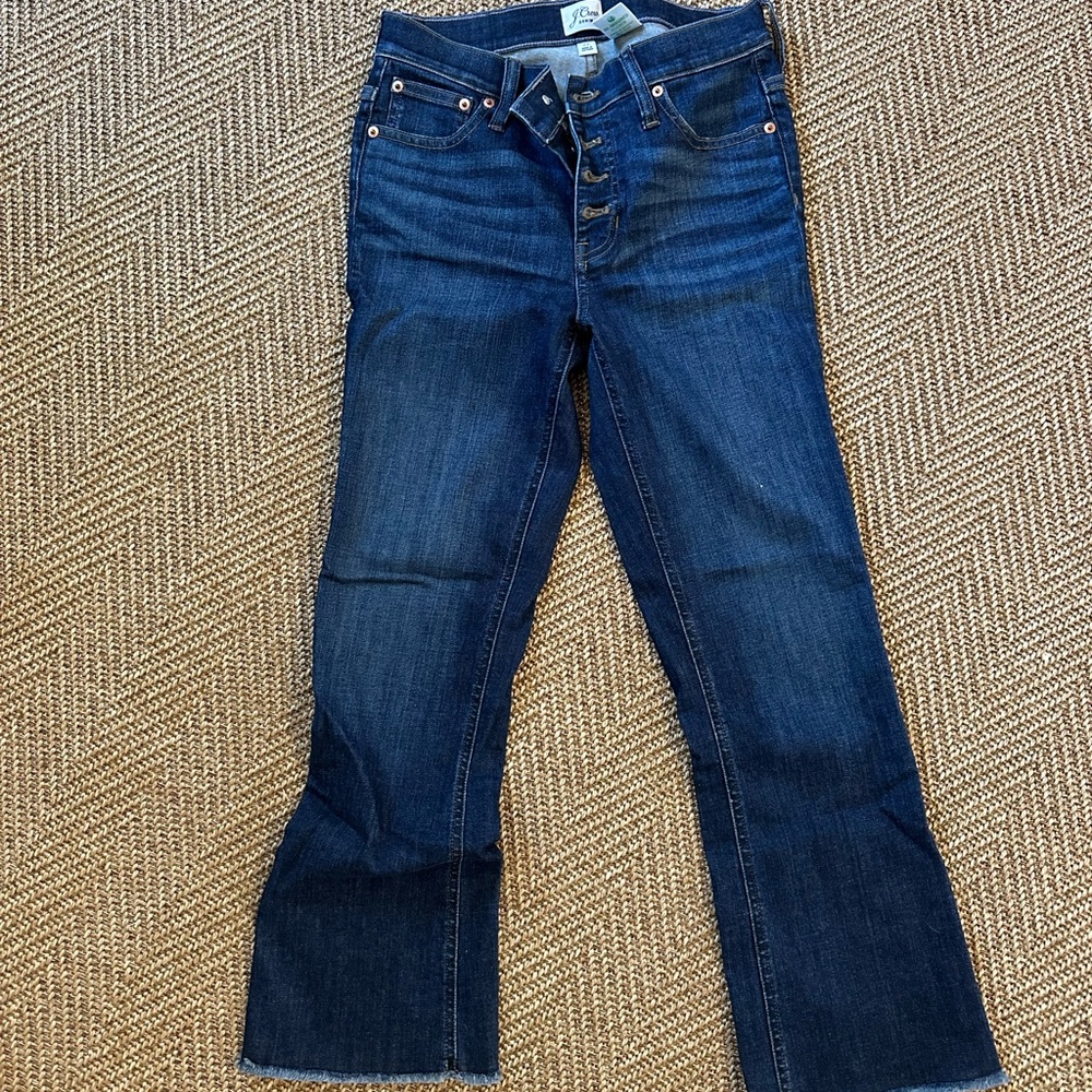 J. Crew cropped jeans